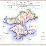 Карта Таврической губернии