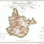 Карта Воронежской губернии